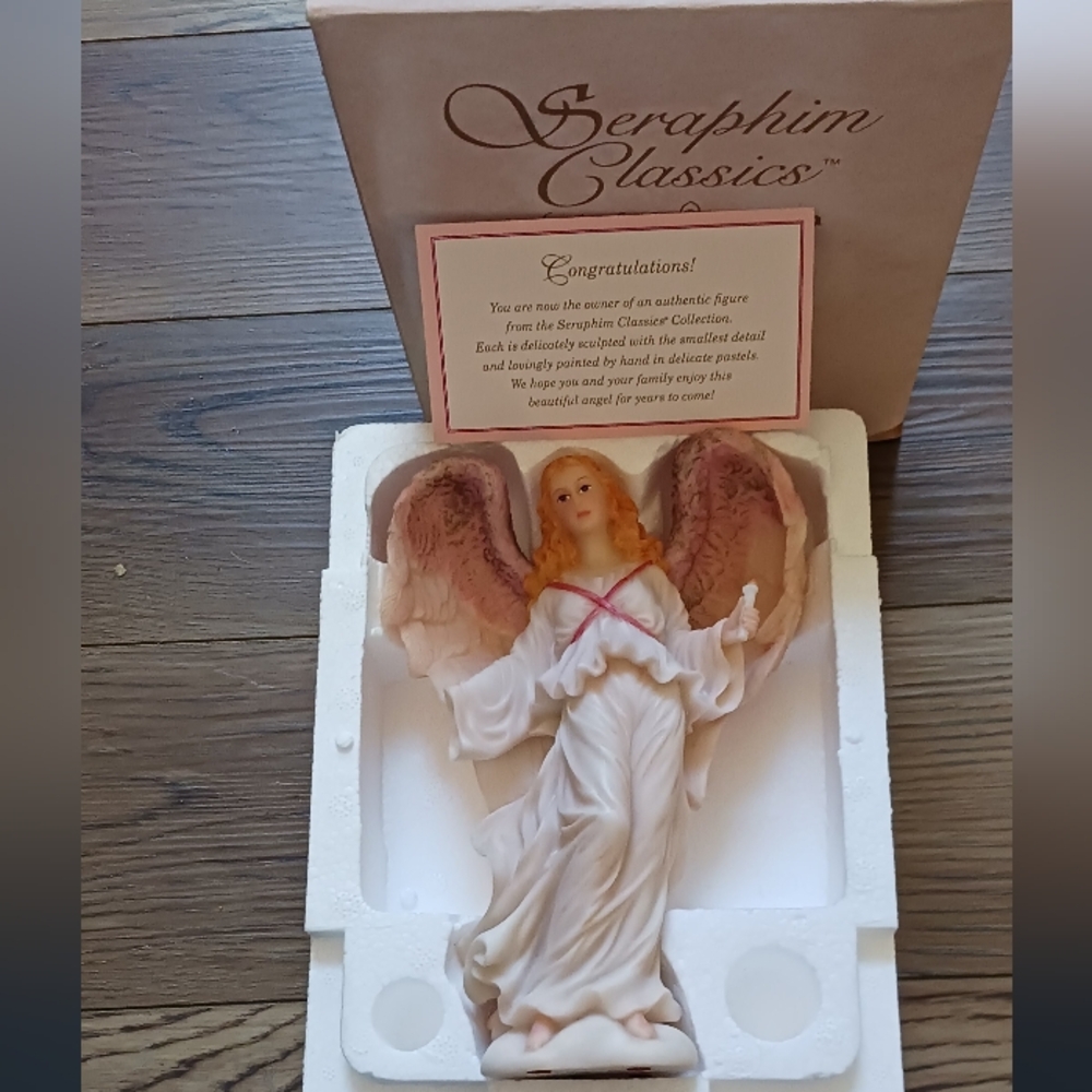 Sheraphin Angel "Priscilla Benevolent Guide" #69301  Certificate of Authenticity
